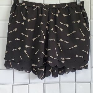 E BY ELOISE Anthropologie  Light Weight Printed Sh